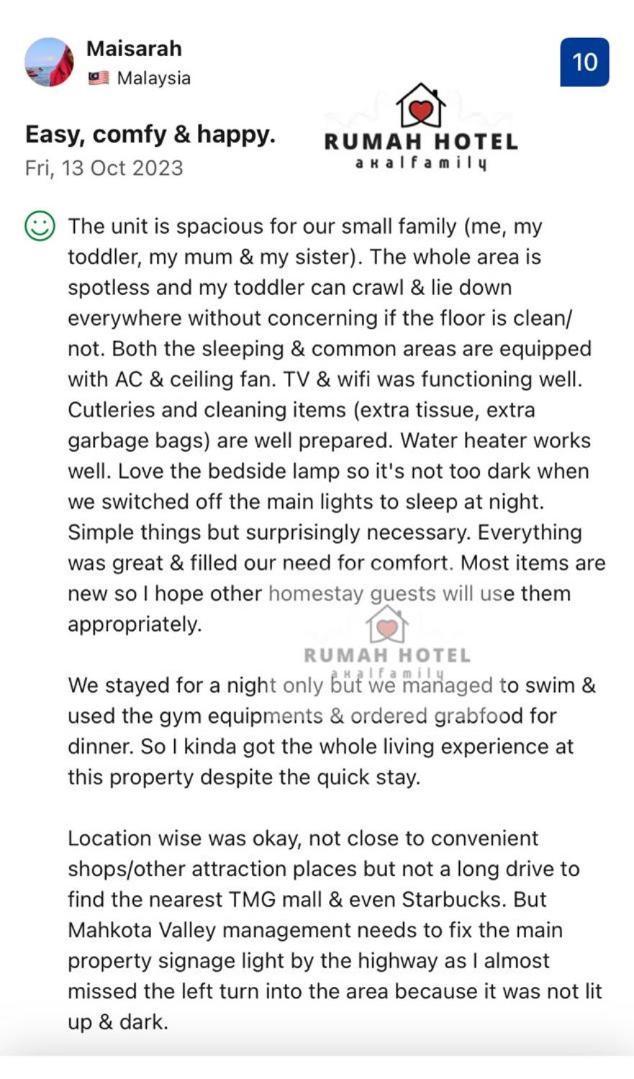 Mahkota Valley Apartment